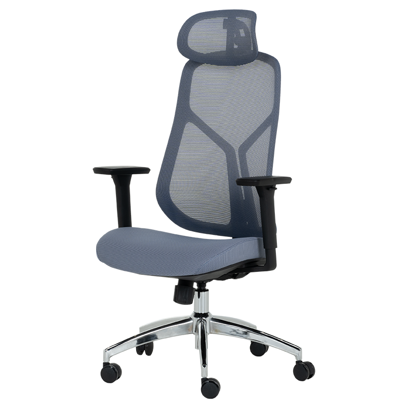 Ергономичен стол Carmen 7901 - син