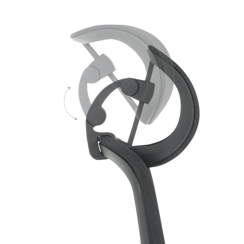 Ергономичен стол Carmen 7901 - черен