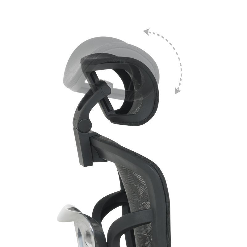 Ергономичен стол Carmen 7902 - черен