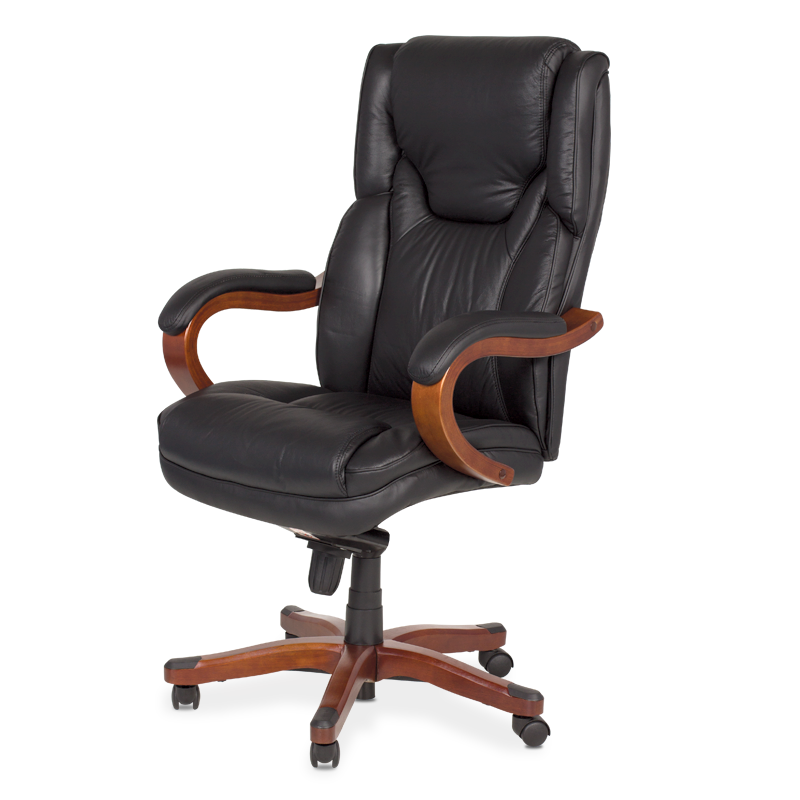 Президентски офис стол Carmen 8020 - черен