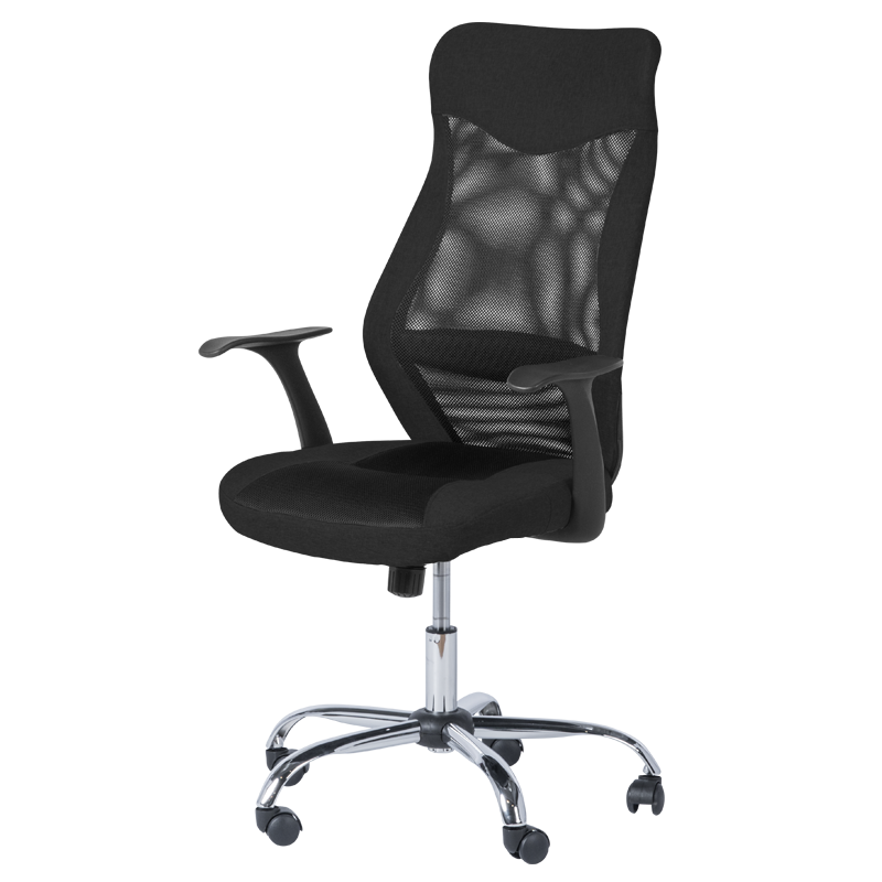 Президентски офис стол Carmen 7528 - черен