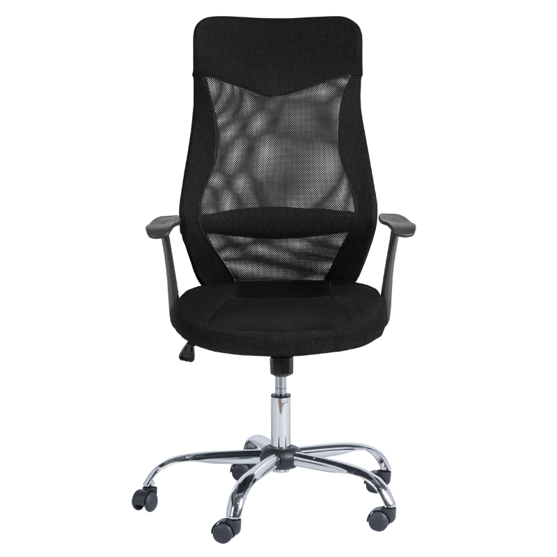 Президентски офис стол Carmen 7528 - черен