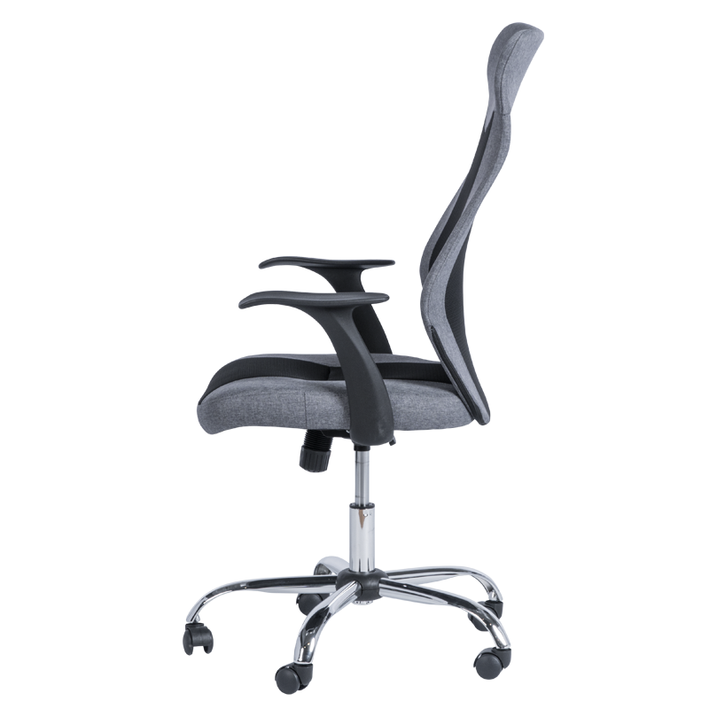 Президентски офис стол Carmen 7528 - сив