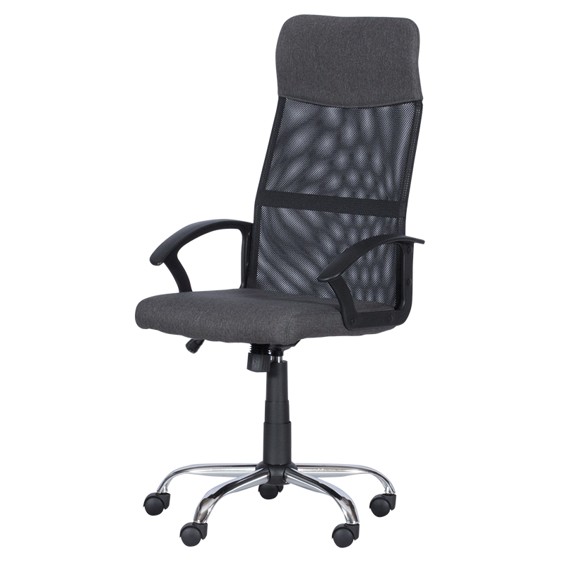 Работен офис стол Carmen 6592-1 - сив-черен