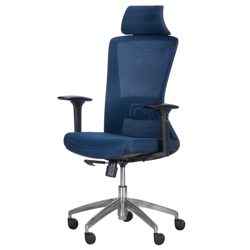 Ергономичен стол Carmen 7542 - тъмносин