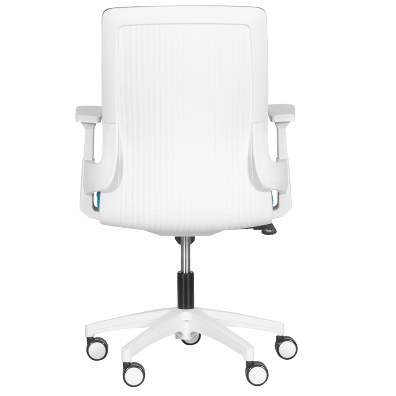 Работен офис стол Carmen 7547 - син-сив