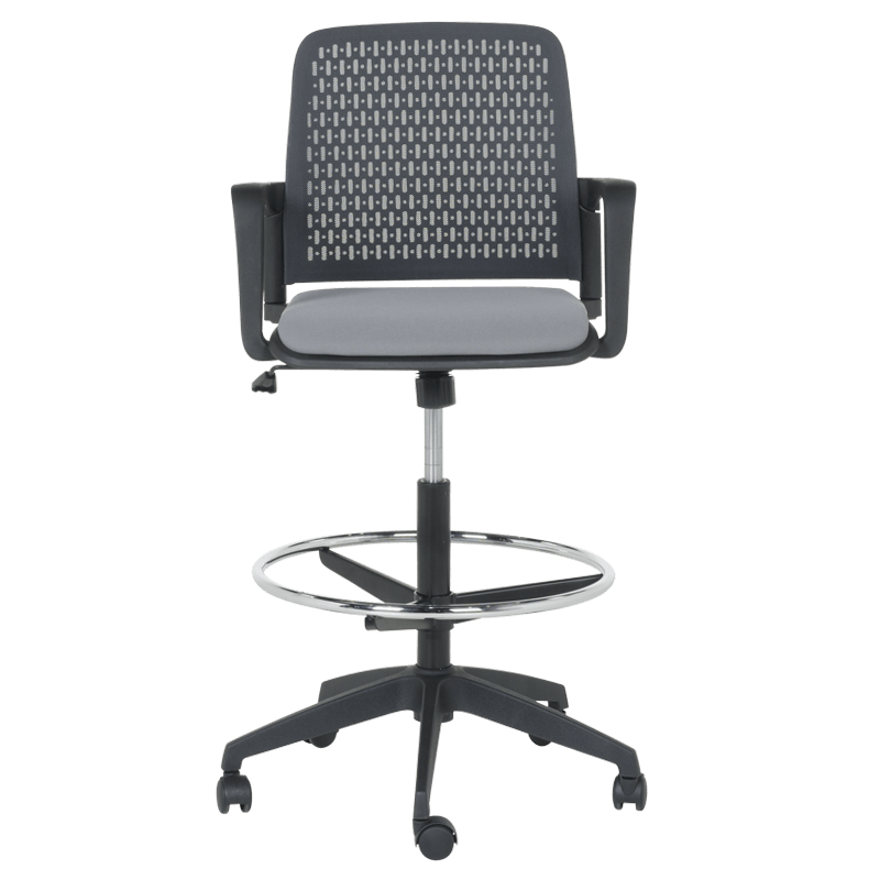 Работен офис стол Carmen 7556 - сив