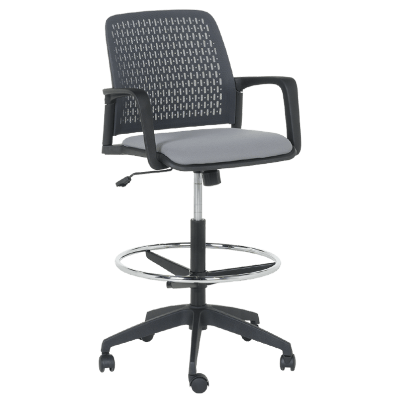 Работен офис стол Carmen 7556 - сив