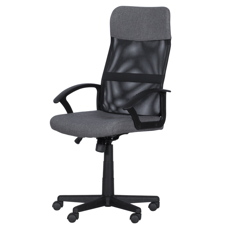 Работен офис стол Carmen 6592 - сив-черен