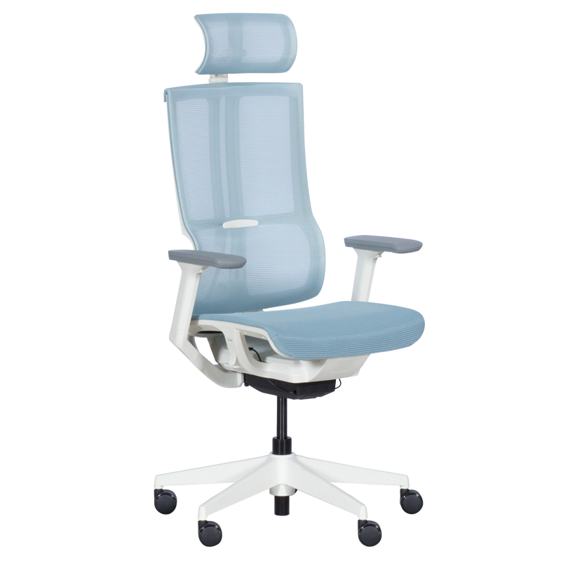 Ергономичен стол Carmen 7574 - светлосин