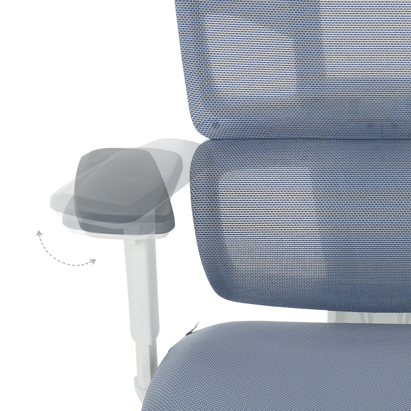 Ергономичен стол Carmen 7579 - син