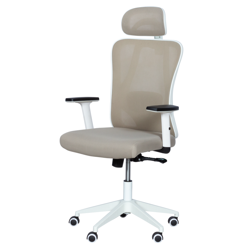 Ергономичен стол Carmen 7588 - бежов