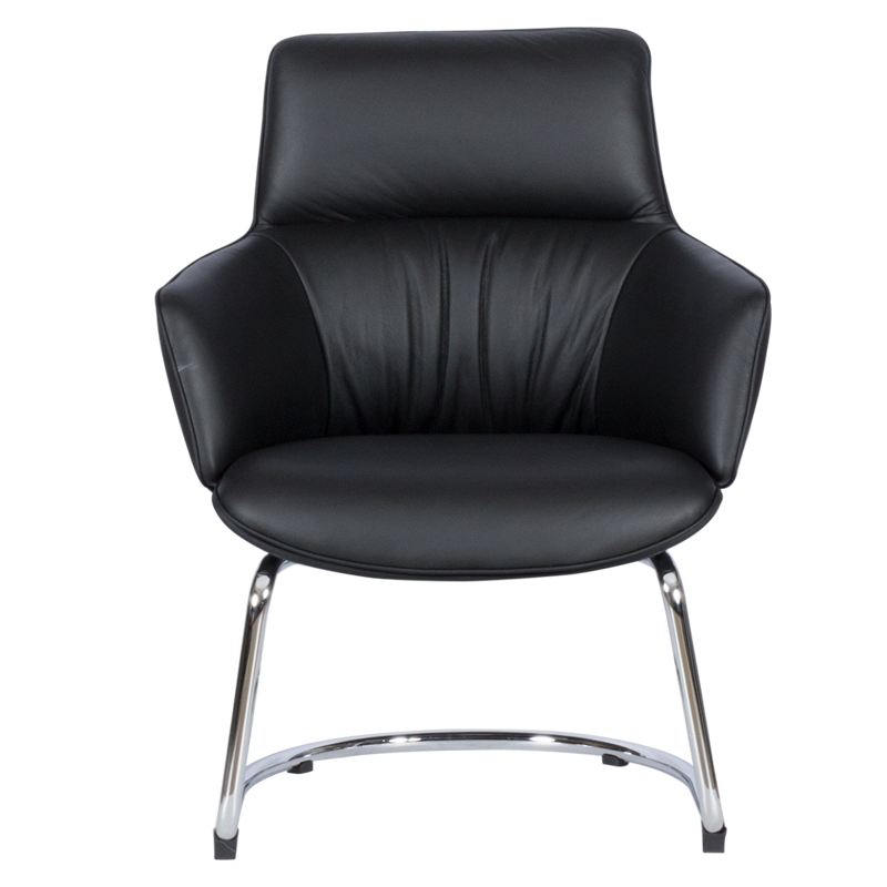 Посетителски стол KELLS - черен