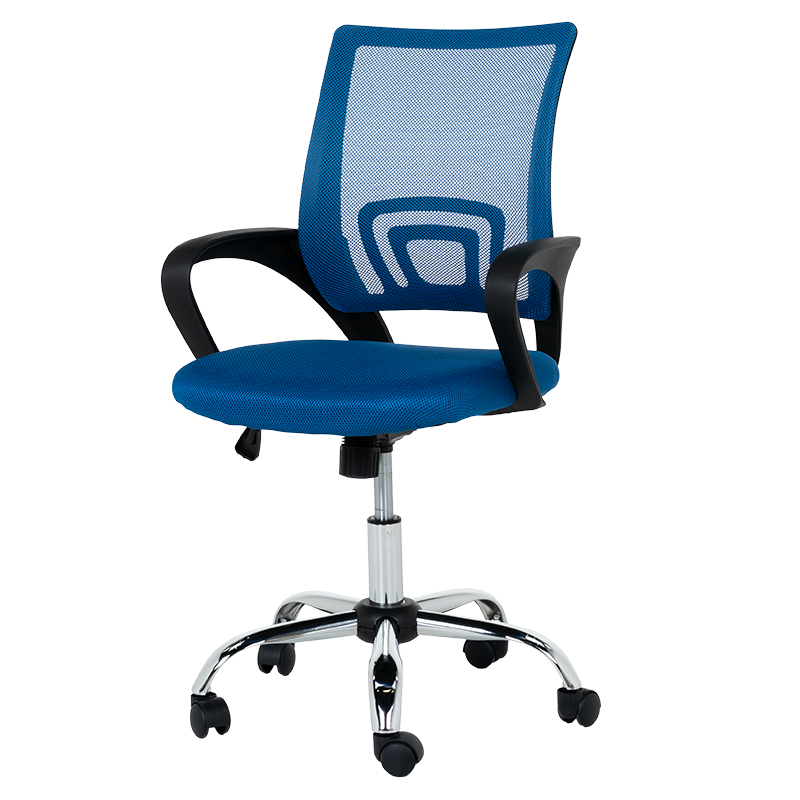 Работен офис стол Carmen 7050-1 LUX - син