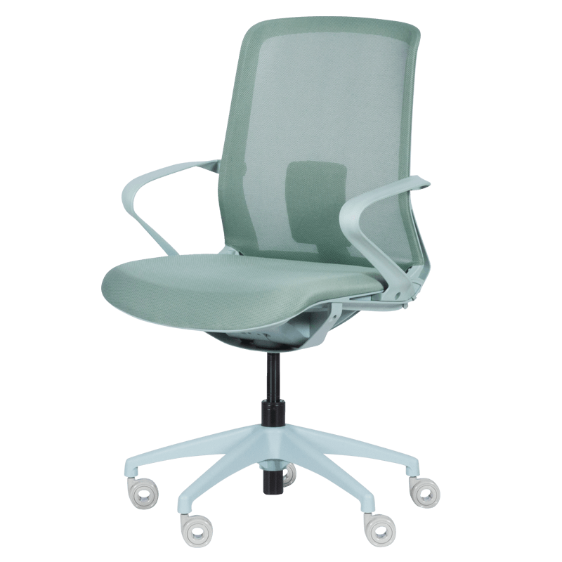 Работен офис стол Carmen 7061 - зелен