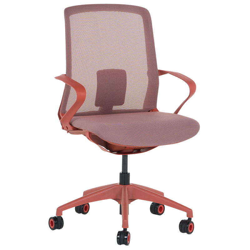 Работен офис стол Carmen 7061 - червен