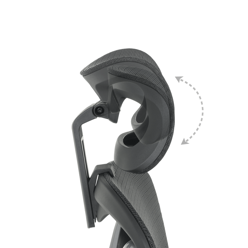 Ергономичен стол COLMAR - черен