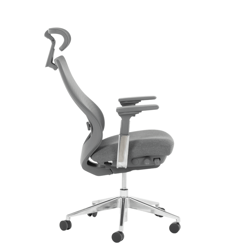 Ергономичен стол BADEN - сив