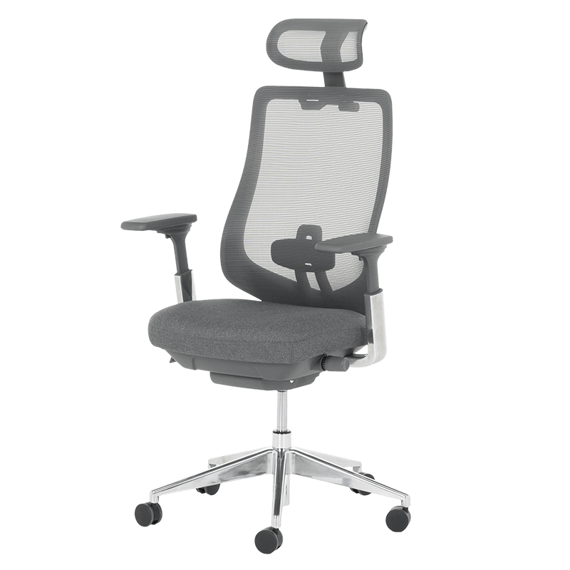 Ергономичен стол BADEN - сив