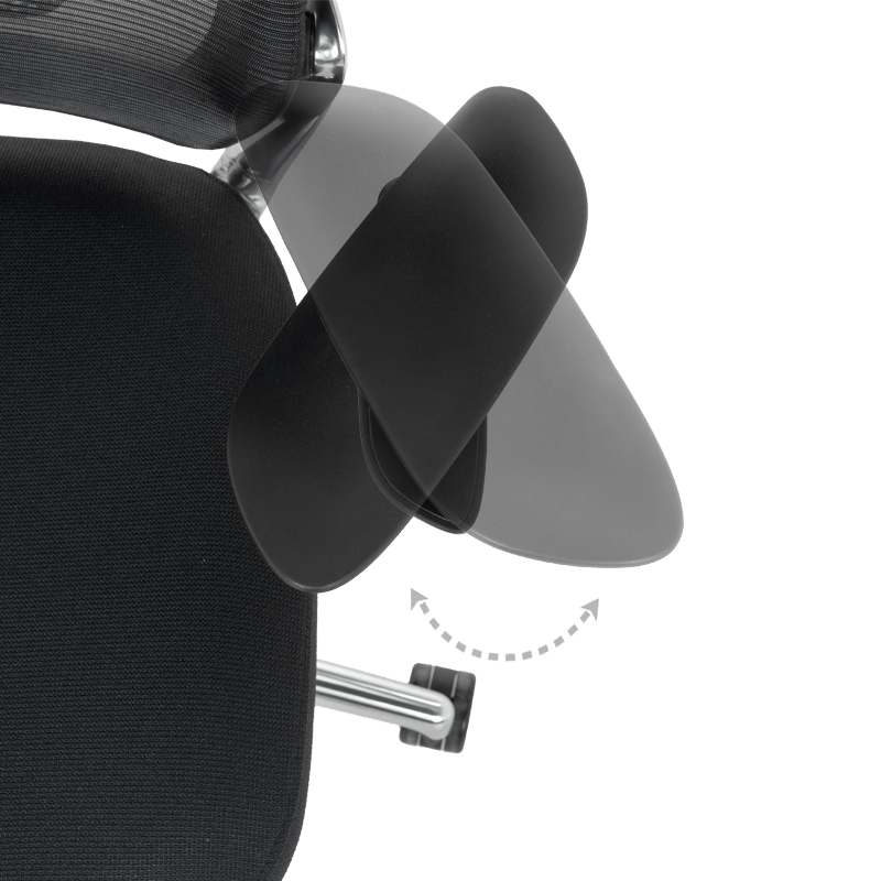 Ергономичен стол VAUD - черен