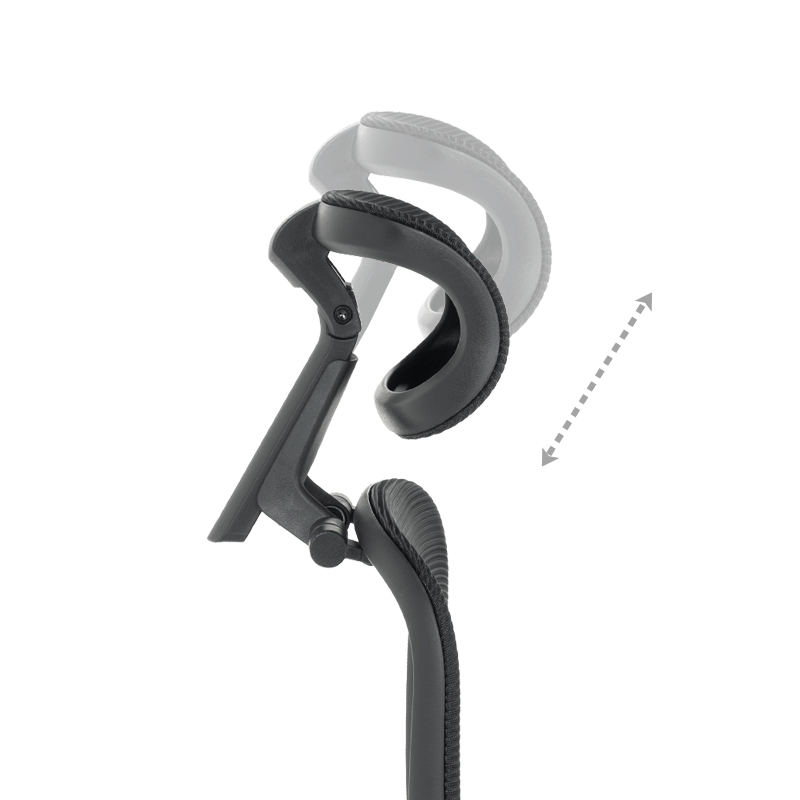 Ергономичен стол VAUD - черен