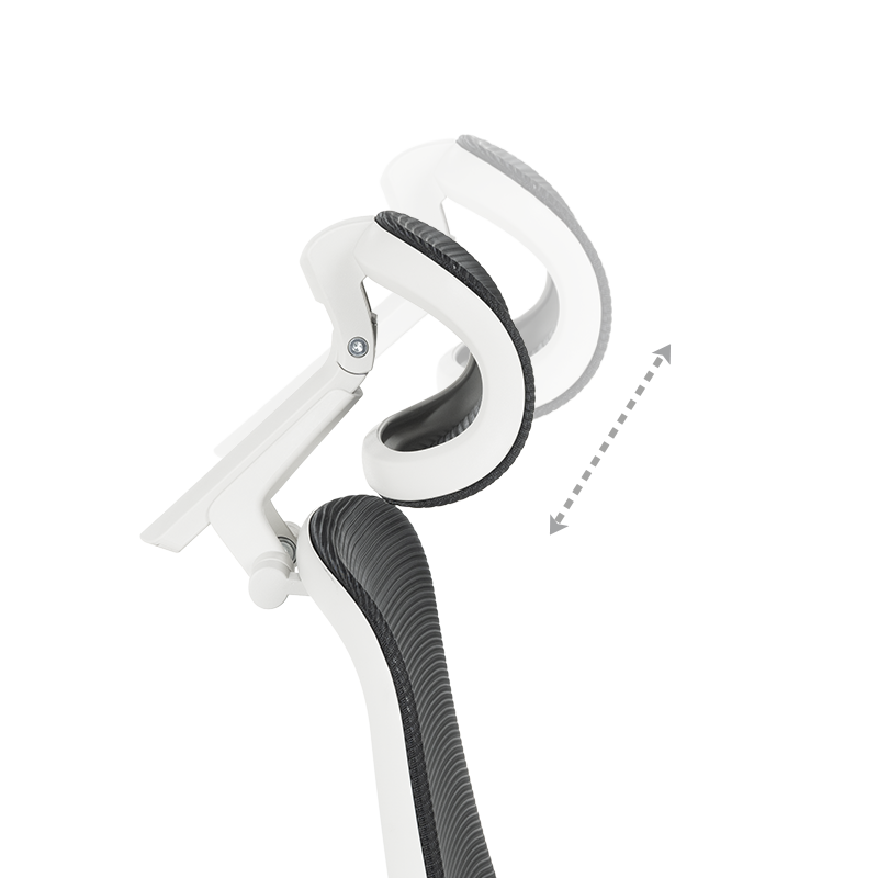 Ергономичен стол VAUD W - черен