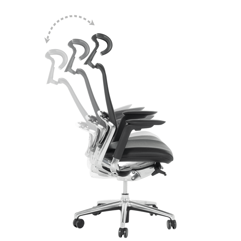 Ергономичен стол VAUD LUX - черен