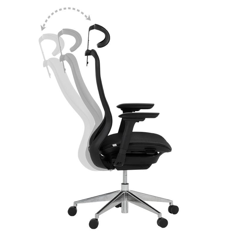 Ергономичен стол STANS - черен