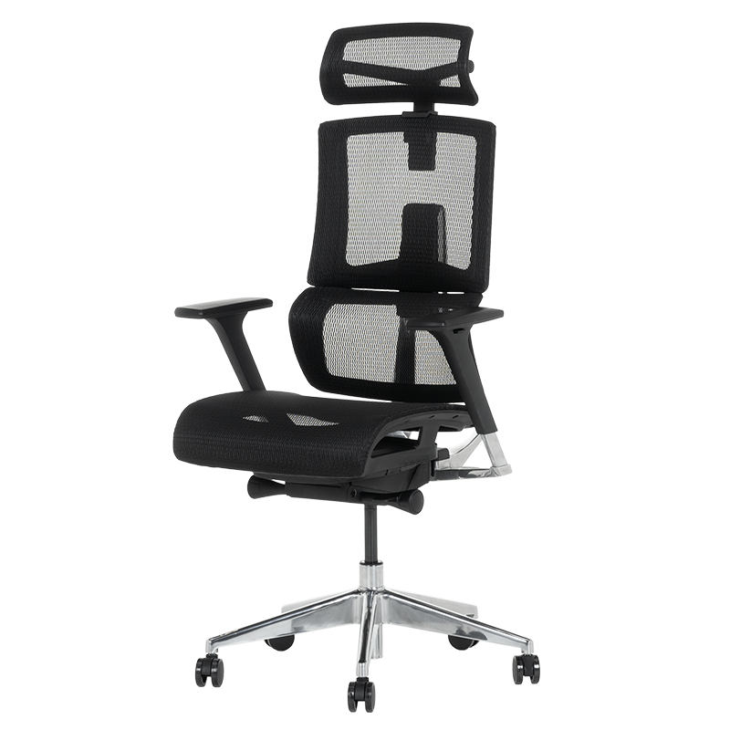 Ергономичен стол FRANCA - черен