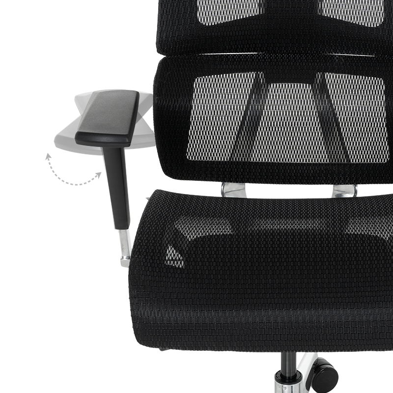 Ергономичен стол FRANCA - черен