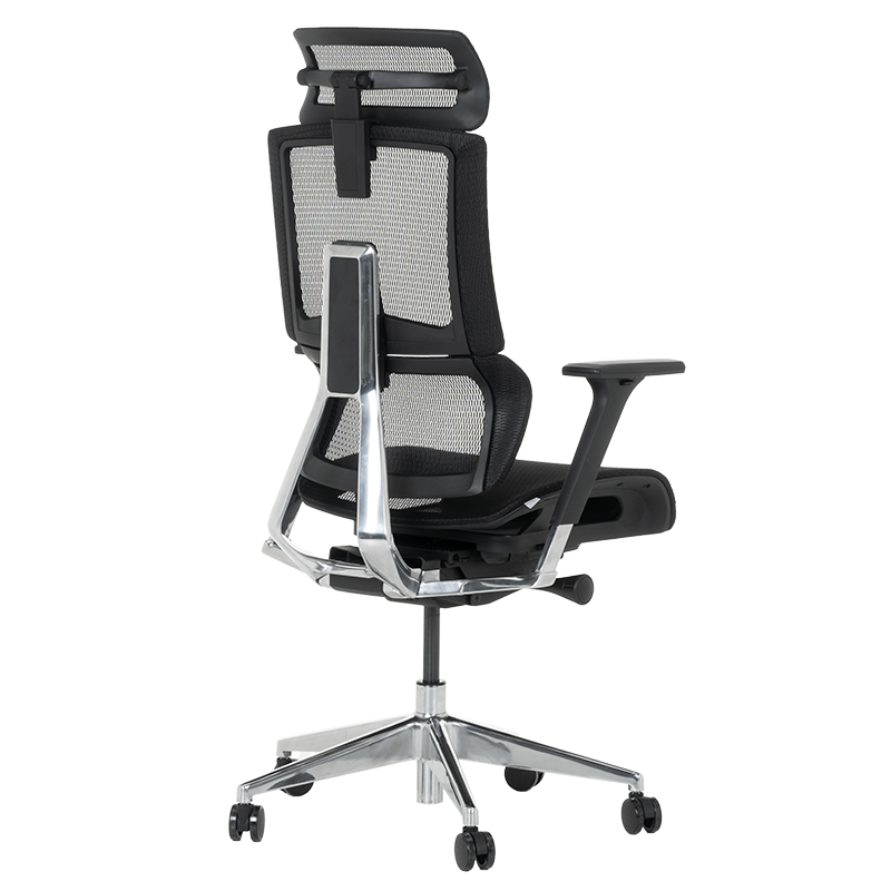 Ергономичен стол FRANCA - черен