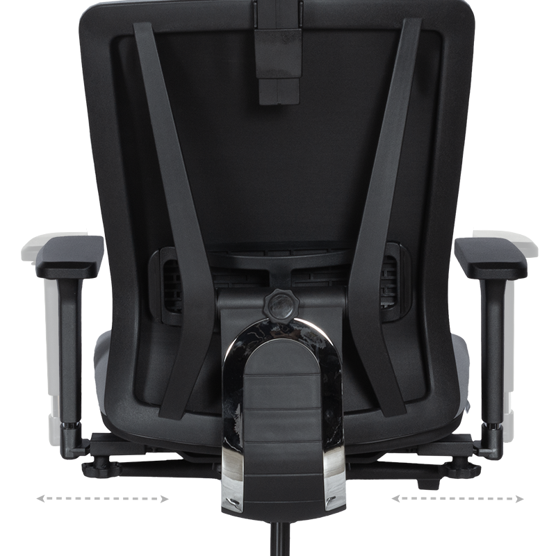 Ергономичен стол COTIA - сив