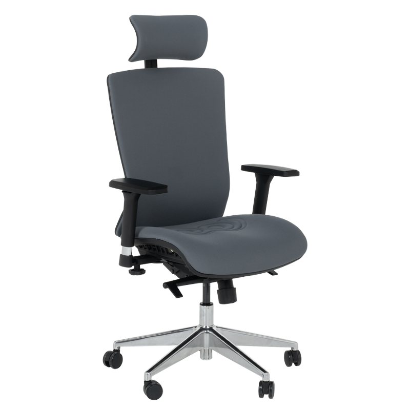 Ергономичен стол COTIA - тъмносив