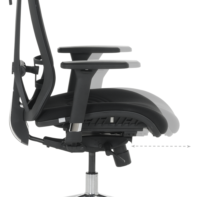 Ергономичен стол COTIA - черен