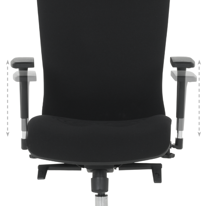 Ергономичен стол COTIA - черен