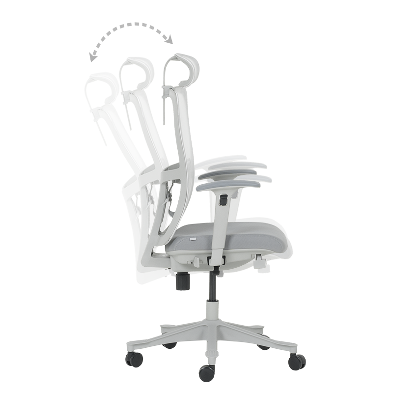 Ергономичен стол BREVES - сив