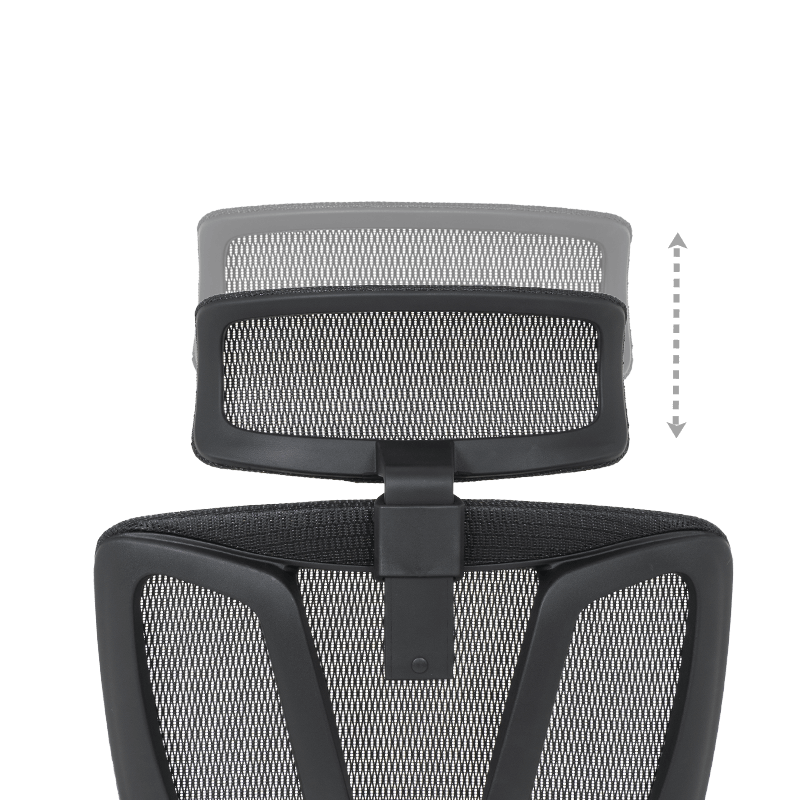 Ергономичен стол BREST - черен