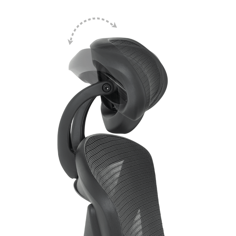 Ергономичен стол CAEN - черен