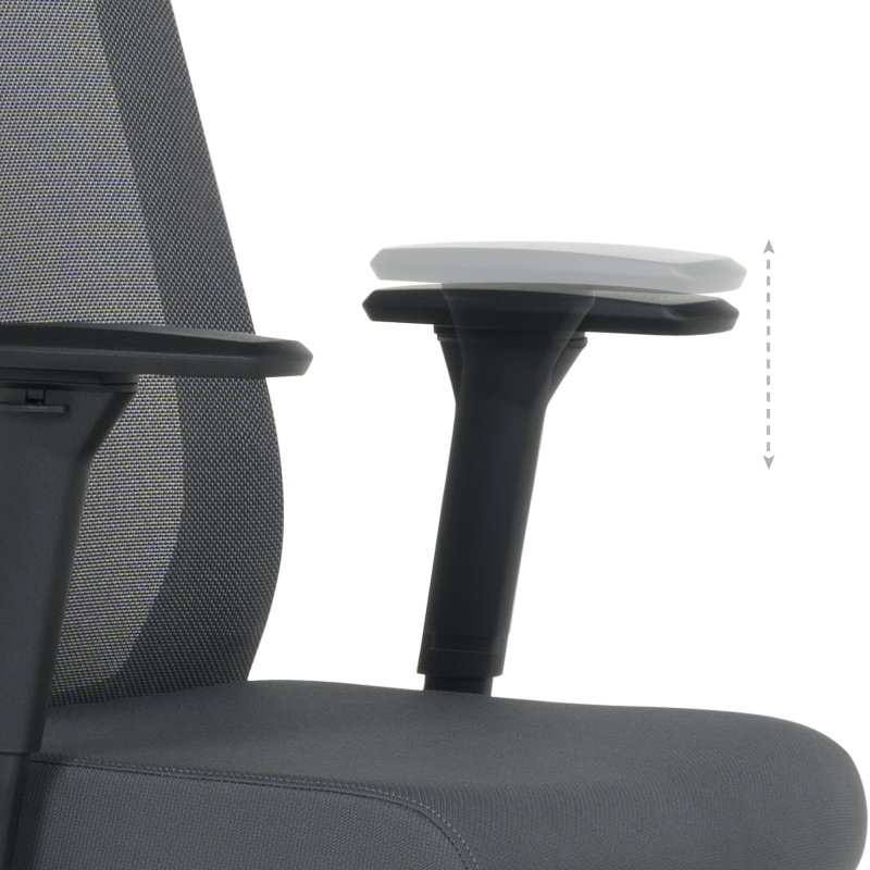 Eргономичен стол PAROW - сив