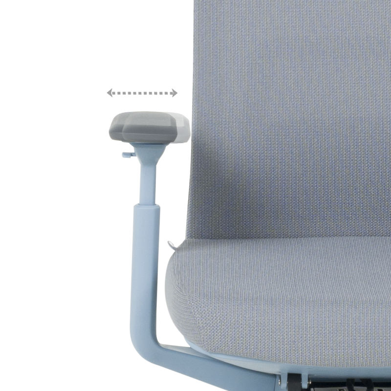 Ергономичен стол ERMELO - син