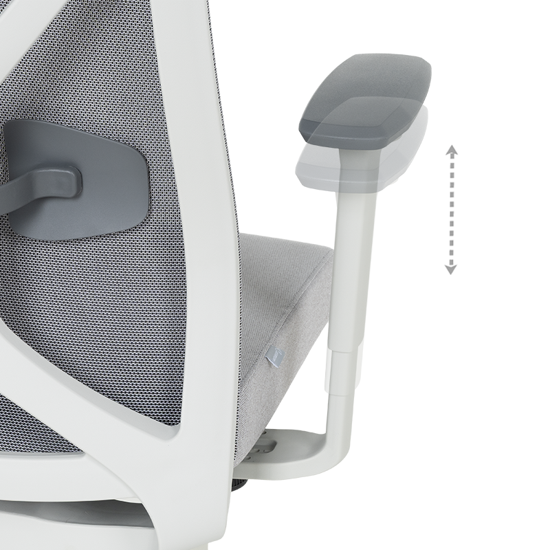 Ергономичен стол SARON - сив