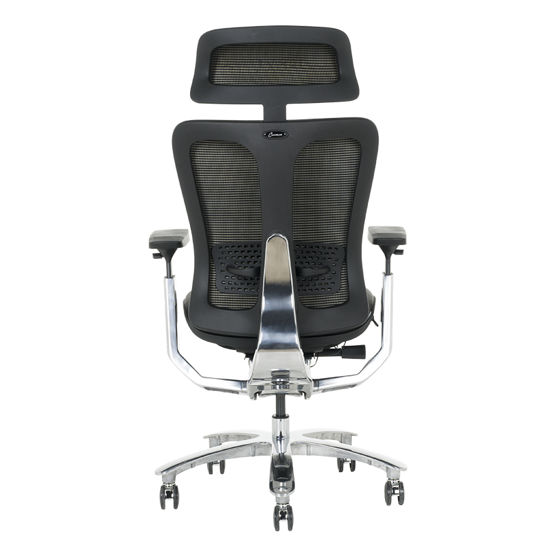 Ергономичен стол TRAIL LUX - черен