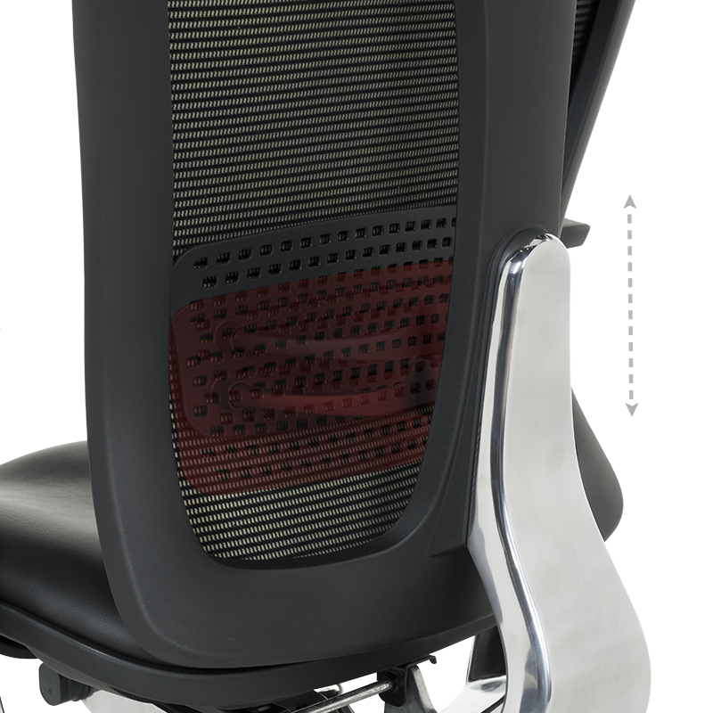 Ергономичен стол TRAIL LUX - черен