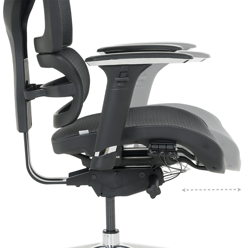 Ергономичен стол JASPER - черен