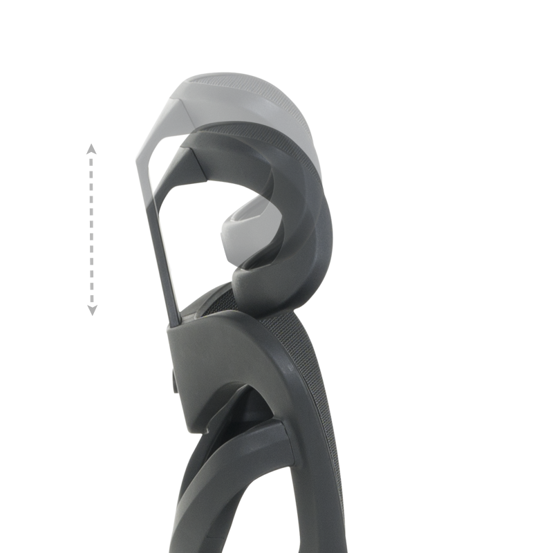 Ергономичен стол JASPER - черен