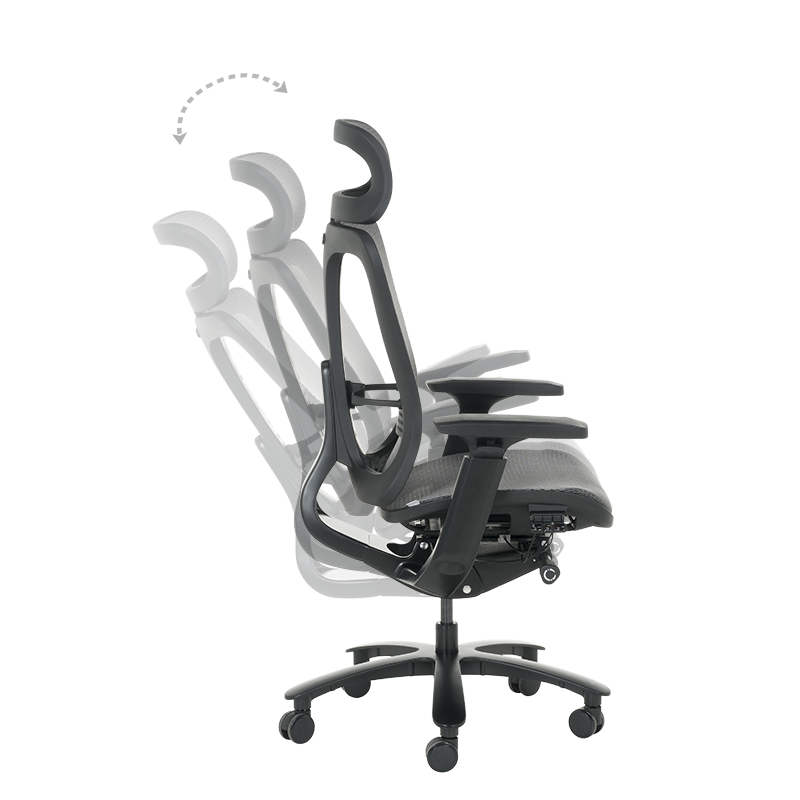 Ергономичен стол NELSON - сив