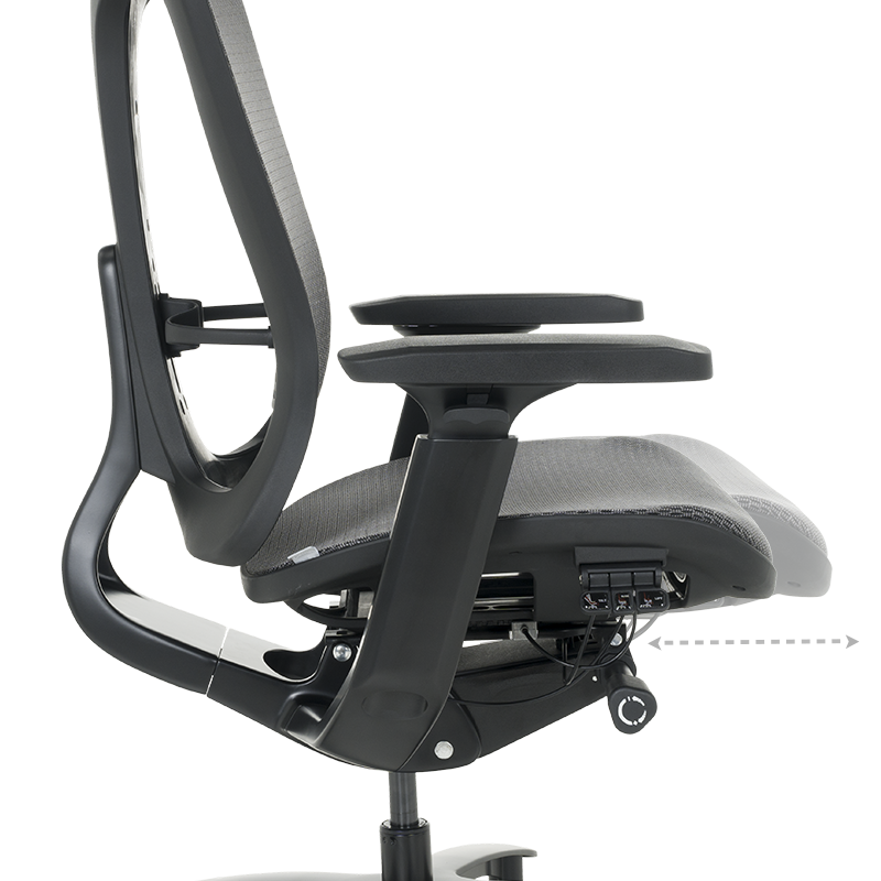 Ергономичен стол NELSON - сив