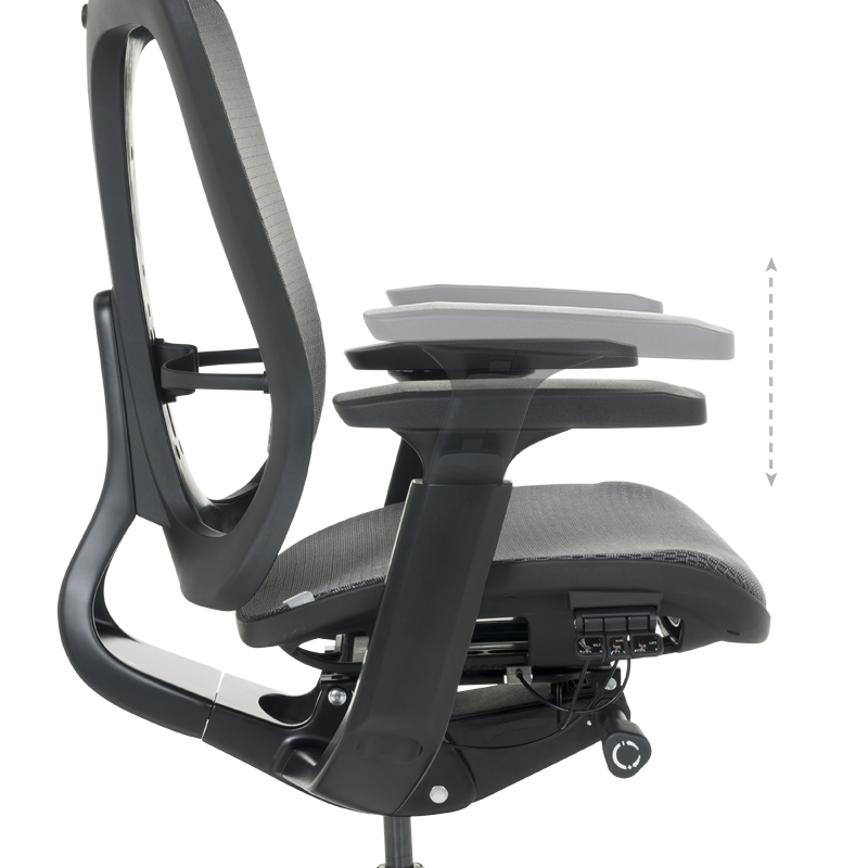 Ергономичен стол NELSON - сив