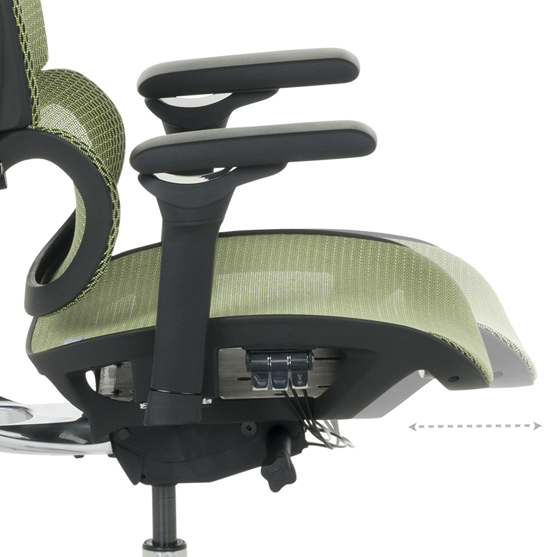 Ергономичен стол CALGARY - син