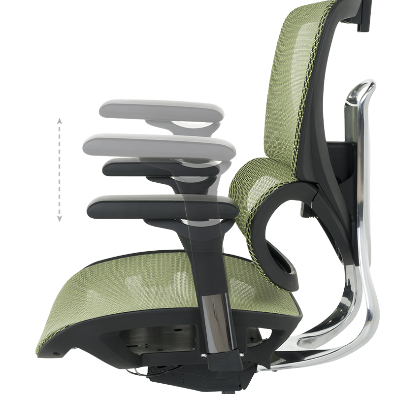 Ергономичен стол CALGARY - син